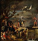 Ferdinand Bol Canvas Paintings - The Peace Negotiations between Claudius Civilis and Cerealis